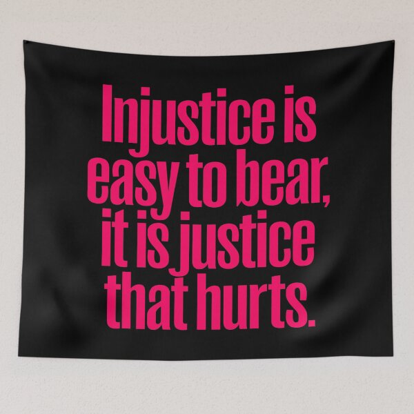 Item preview, Injustice is easy to bear, it is justice that hurts. v.7 designed and sold by x1brett.
