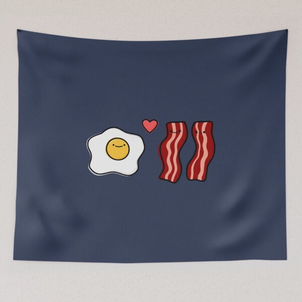 Item preview, Cute bacon and egg breakfast designed and sold by GoldAmour.