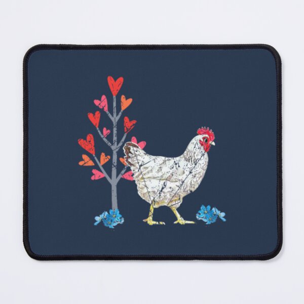 Item preview, Cute chicken lover motif chicken farmer egg fan designed and sold by GoldAmour.