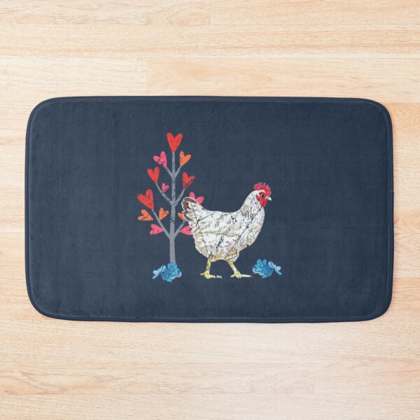 Item preview, Cute chicken lover motif chicken farmer egg fan designed and sold by GoldAmour.