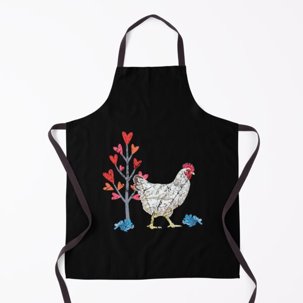 Item preview, Cute chicken lover motif chicken farmer egg fan designed and sold by GoldAmour.