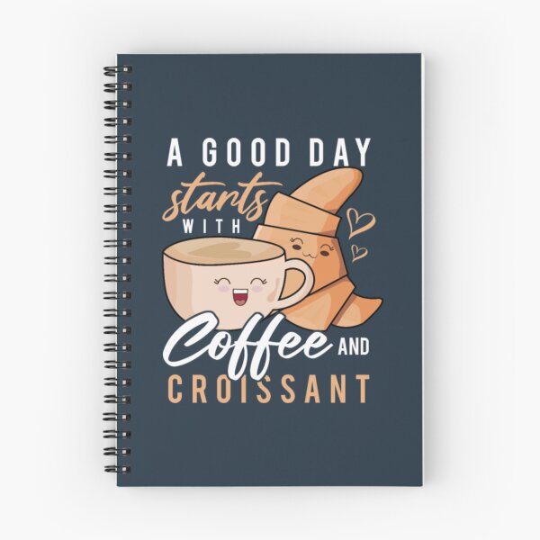 Item preview, Cute Croissant Coffee Morning Breakfast Baker designed and sold by GoldAmour.