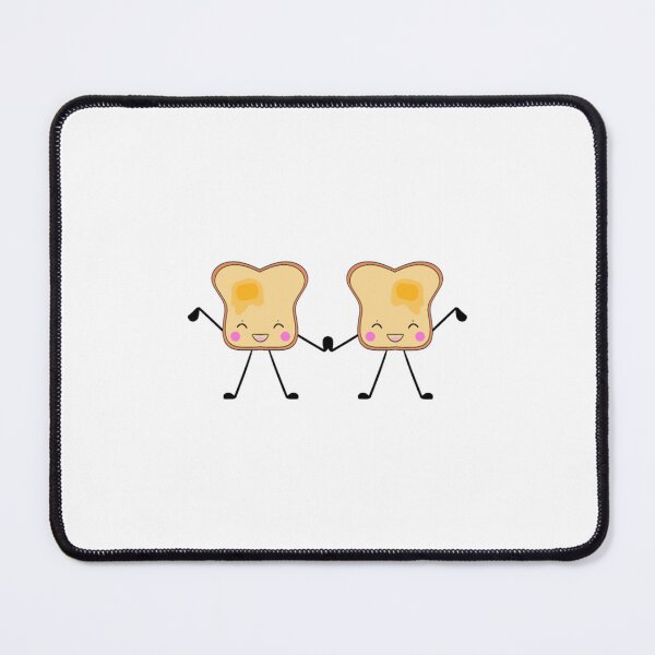 Item preview, Cute dancing funny yummy toasts Breakfast dance designed and sold by GoldAmour.