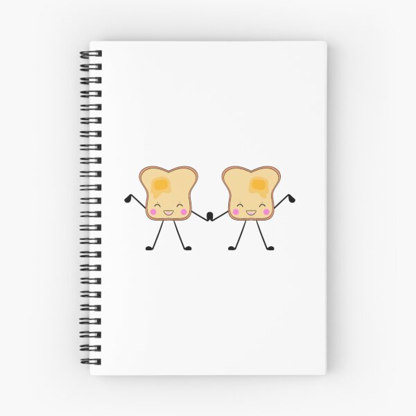 Item preview, Cute dancing funny yummy toasts Breakfast dance designed and sold by GoldAmour.