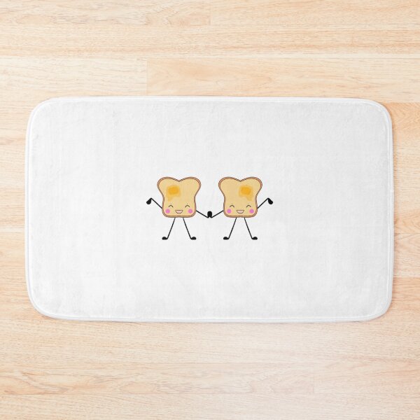 Item preview, Cute dancing funny yummy toasts Breakfast dance designed and sold by GoldAmour.