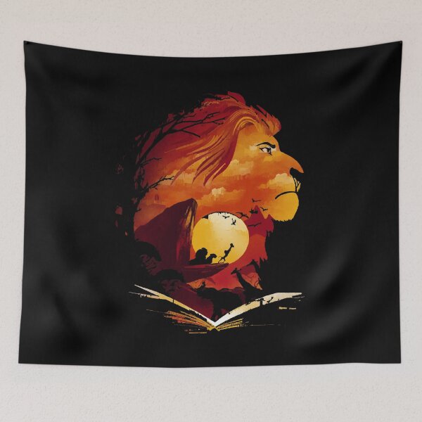 Item preview, The Book of Pride Rock The King Baby Gift Fan Art designed and sold by CarmeFox.
