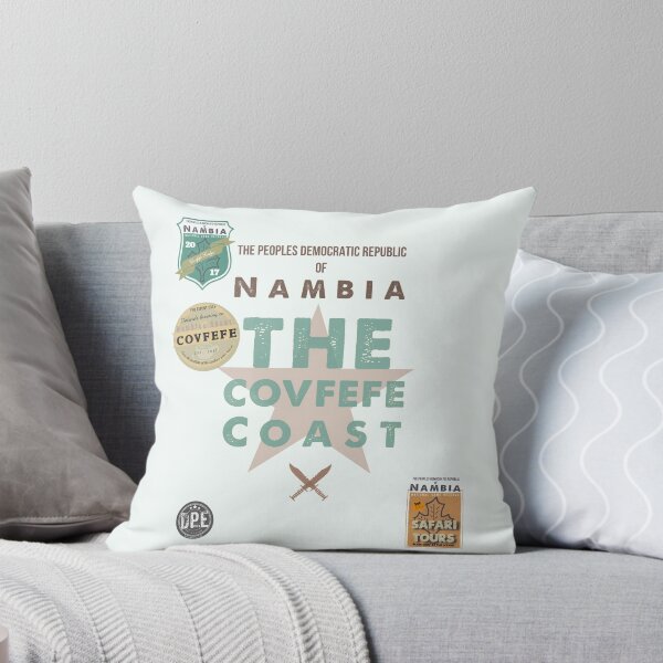 Item preview, Covfefe Coast Badges - Nambian Seaspray colour designed and sold by Dpe1974.