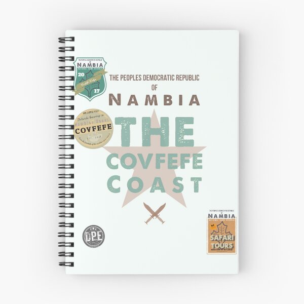 Item preview, Covfefe Coast Badges - Nambian Seaspray colour designed and sold by Dpe1974.