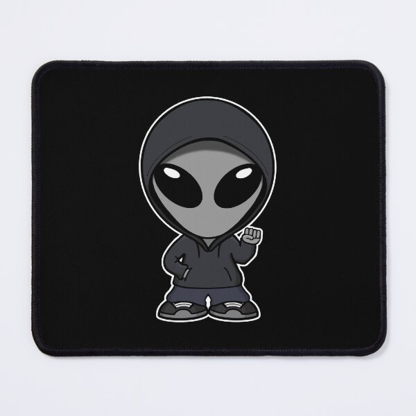 Item preview, Alien gris con el puño levantado designed and sold by SpaceAlienTees.
