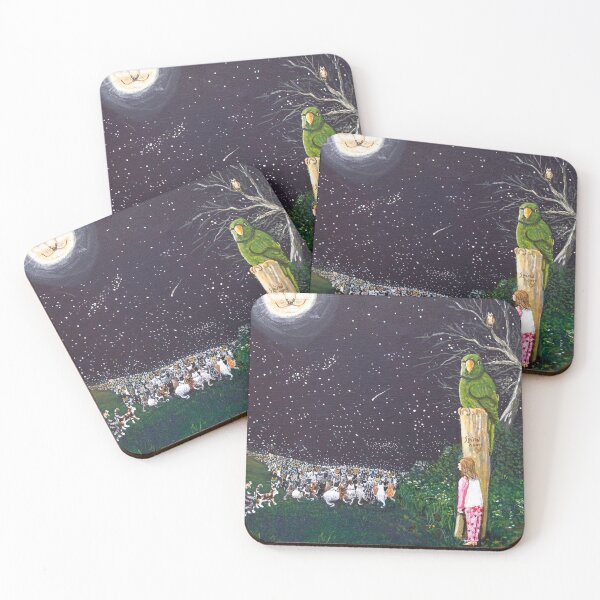 Item preview, LAURA MEETS THE CATS AND THE FULL MOON designed and sold by Mackenzie Moulton International Artist .
