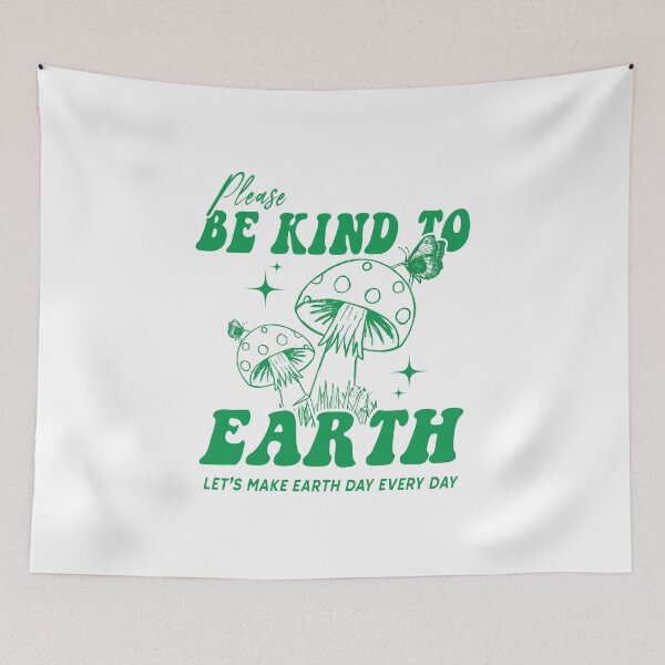 Item preview, Kinder Earth | Be Kind To Earth, Trendy Earth Day Design, Earth Day Every Day, Y2K Green designed and sold by NobodysHero.