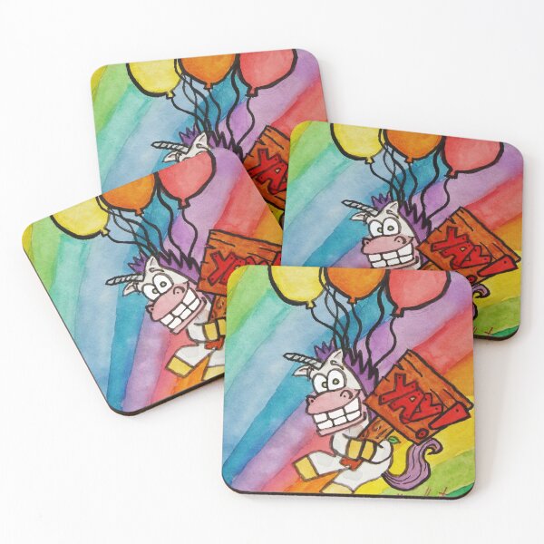 Item preview, Happy Unicorn designed and sold by Rainbow-Face.