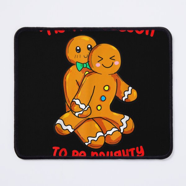 Item preview, Tis The Season Christmas Gingerbread Couple Naughty Xmas T-Shirt designed and sold by ButtnerRing.