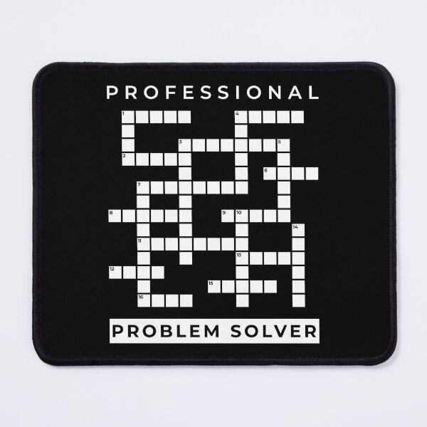 Item preview, Professional Problem Solver. Blank Crossword Puzzle designed and sold by adamtepl.