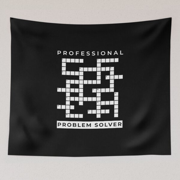 Item preview, Professional Problem Solver. Blank Crossword Puzzle designed and sold by adamtepl.