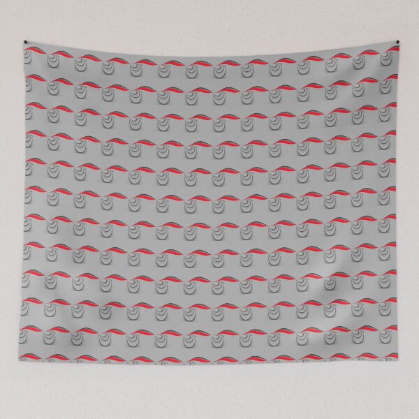 Item preview, Grey and red designed and sold by ikshvaku.