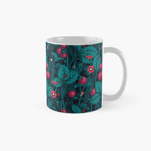 Item preview, Wild strawberries, red and blue  designed and sold by Katerina Mitkova Kirilova.