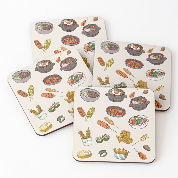 Item preview, Assorted Korean Food 5 designed and sold by Alicia Chee.