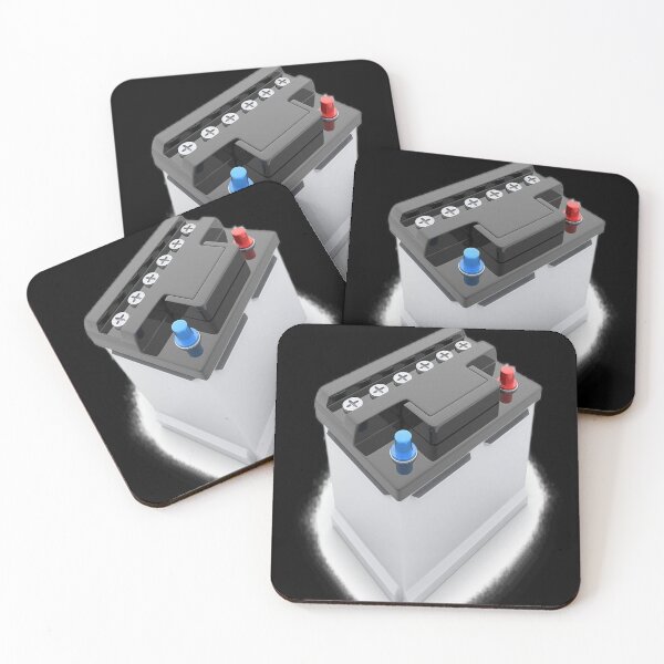 Item preview, Black and white battery, Car Automotive designed and sold by jaajaadvil.