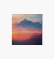 Landscape Art Board Print