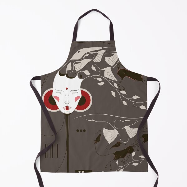 Item preview, Nature of a dream - Asian girl and fantasy stylised animals designed and sold by CalMaArt.