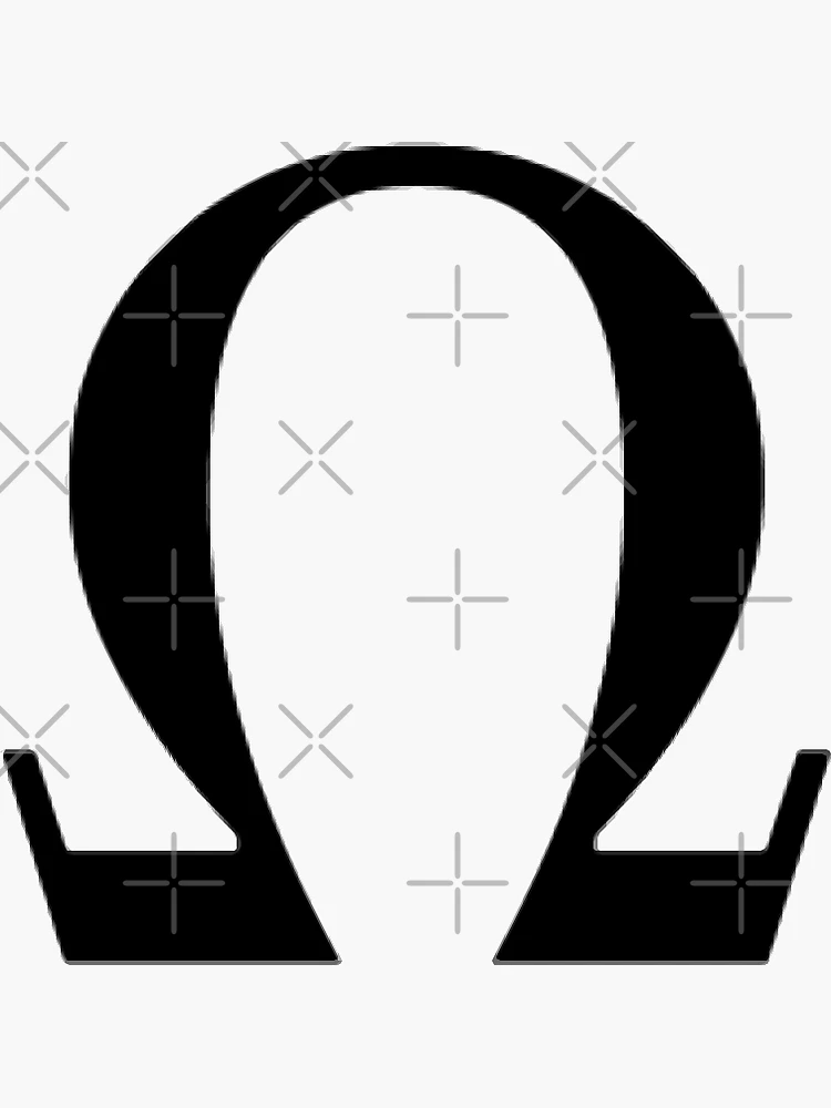 Greek Omega Symbol