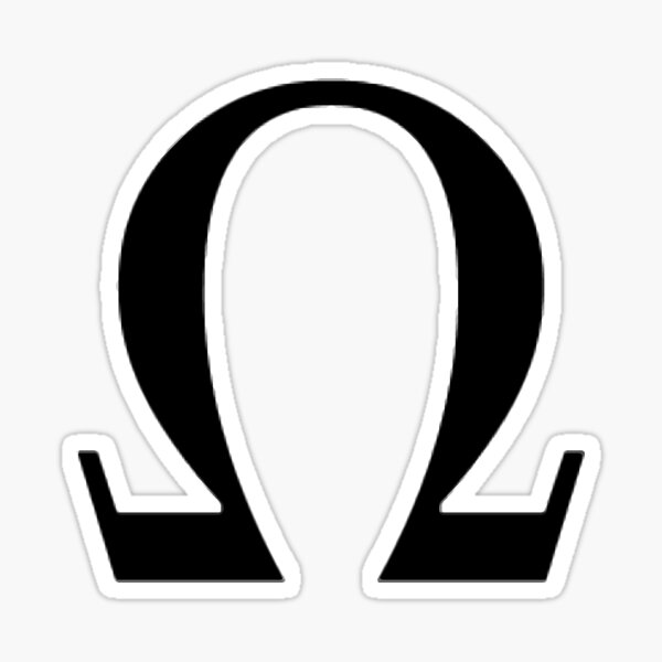 Greek Omega Symbol