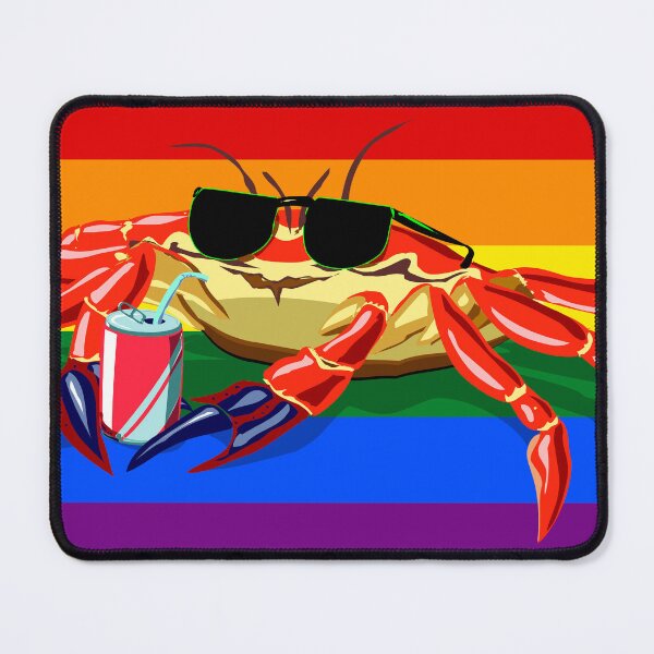 Item preview, Cool crab pride flag designed and sold by puma0x61.