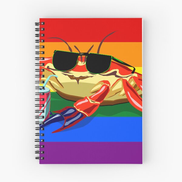 Item preview, Cool crab pride flag designed and sold by puma0x61.