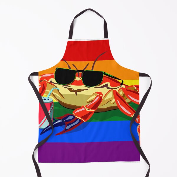 Item preview, Cool crab pride flag designed and sold by puma0x61.