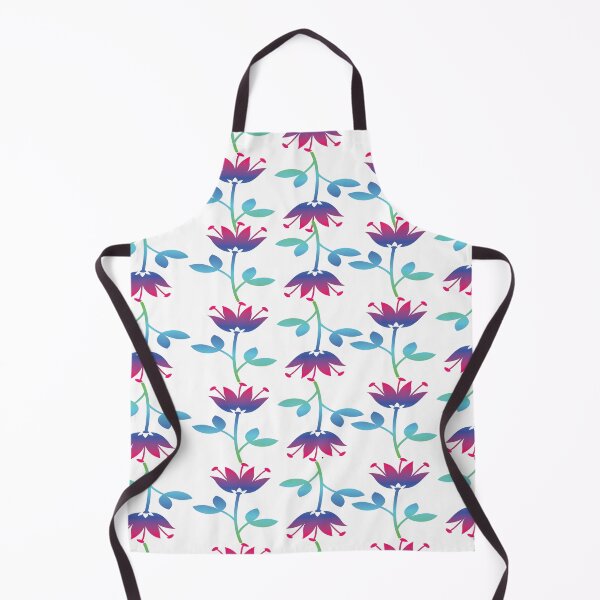 Item preview, Tropical Flowers Pattern with White Background designed and sold by FlippinTurtles.