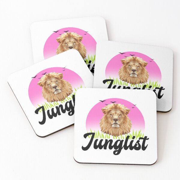 Item preview, Junglist Lion Sunset (black)  designed and sold by Discothreadz.