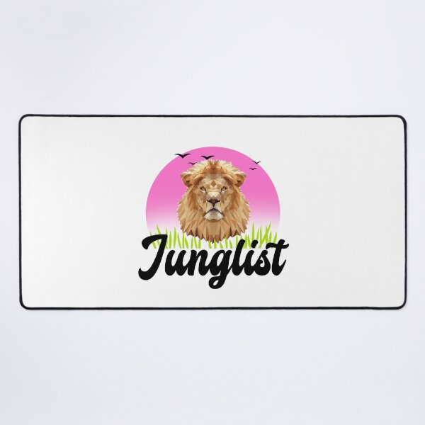 Item preview, Junglist Lion Sunset (black)  designed and sold by Discothreadz.