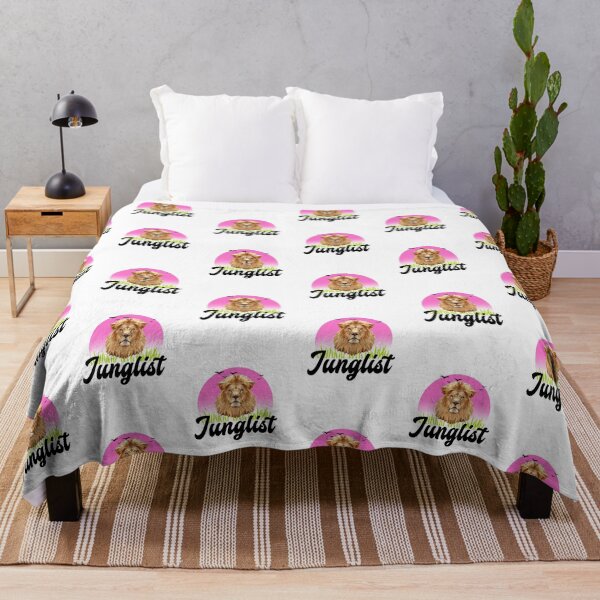 Item preview, Junglist Lion Sunset (black)  designed and sold by Discothreadz.