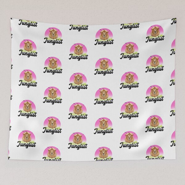 Item preview, Junglist Lion Sunset (black)  designed and sold by Discothreadz.