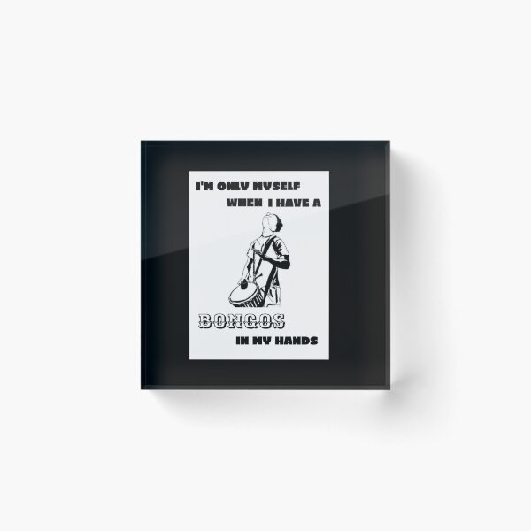 Item preview, Bongos Batlik I'm Only Myself When I Have A Guitar In My Hands T-Shirt Gift For Friend designed and sold by oliviatzk.