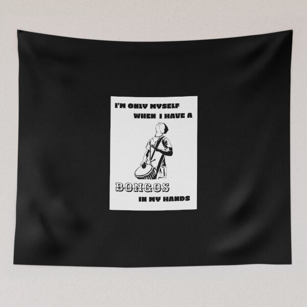 Item preview, Bongos Batlik I'm Only Myself When I Have A Guitar In My Hands T-Shirt Gift For Friend designed and sold by oliviatzk.