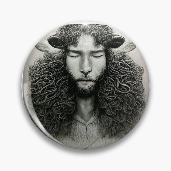 Item preview, sheep deity designed and sold by Lestoc-Art.