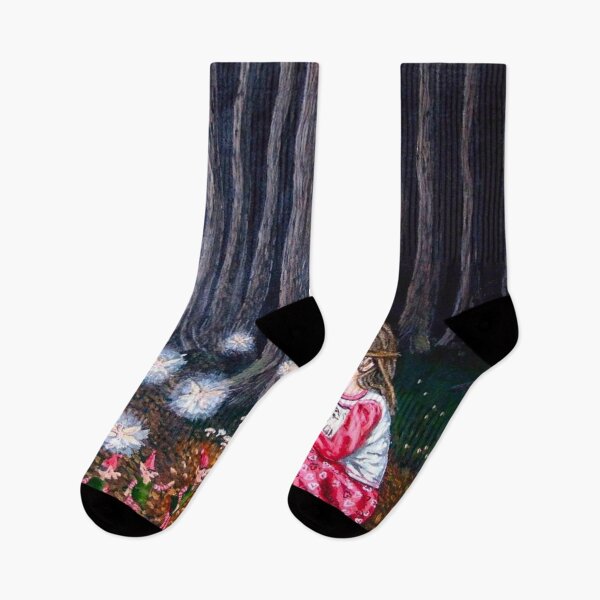 Item preview, LAURA'S MAGIC SHOES TAKE HER TO BURSTED WOODS TO MEET THE PIXIES AND FARIES designed and sold by Mackenzie Moulton International Artist .