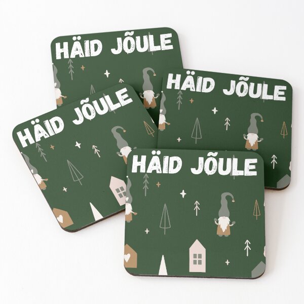 Item preview, Häid jõule, jõulukaart, happy Christmas in Estonian, Merry Christmas in Estonian, Estonian Christmas  designed and sold by Pommallina.