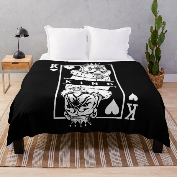 Item preview, Bulldog King Of Hearts Funny Dog Lover Playing Card Pop Art designed and sold by GrandeDuc.