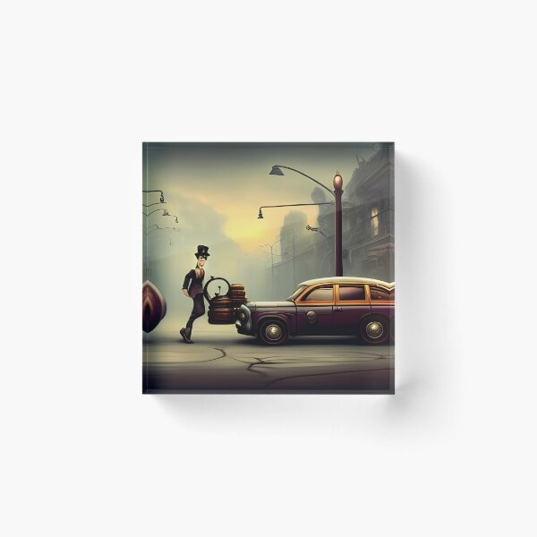 Item preview, Car and Man designed and sold by REALDesign-Shop.