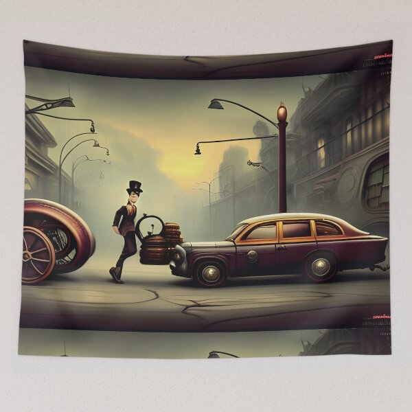 Item preview, Car and Man designed and sold by REALDesign-Shop.