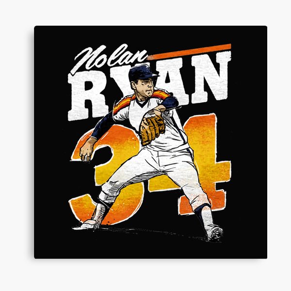Nolan Ryan - Nolan Ryan Houston Astros - Posters and Art Prints