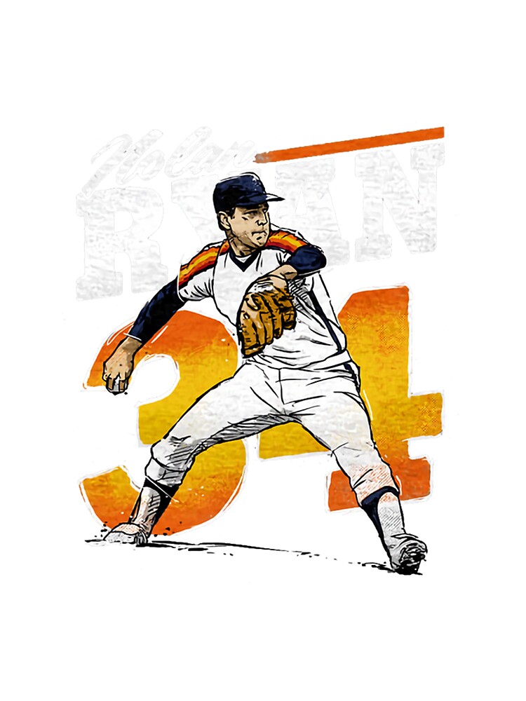 nolan ryan throwback dual Kids T-Shirt for Sale by mahascript