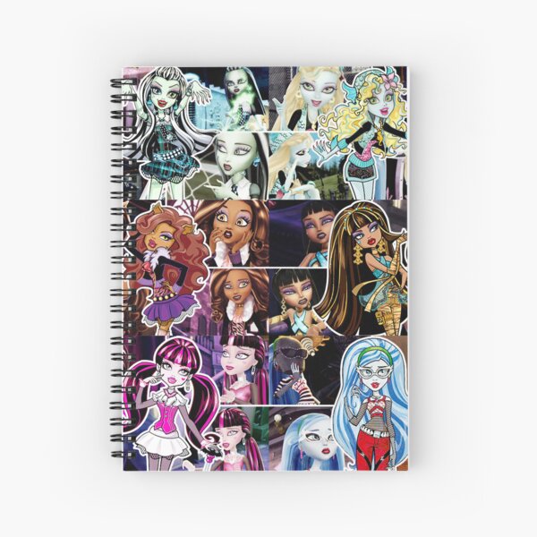 clawdeen Spiral Notebook by ARTRAVESHOP