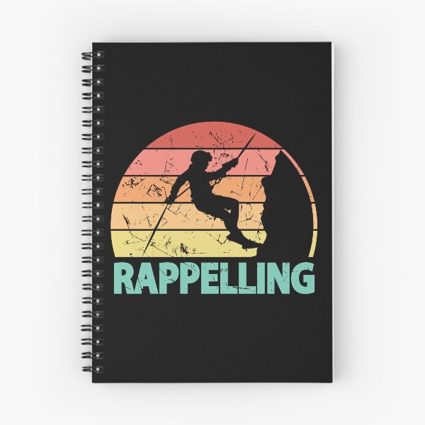 Item preview, Rappelling Abseiling Canyoning Canyoneering Vintage designed and sold by TheInkElephant.