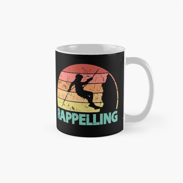 Item preview, Rappelling Abseiling Canyoning Canyoneering Vintage designed and sold by TheInkElephant.