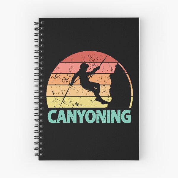 Item preview, Canyoning Rappelling Abseiling Canyoneer Vintage designed and sold by TheInkElephant.