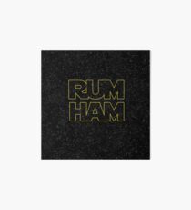 Rum Ham Art Board